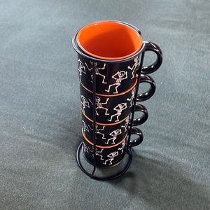 Signature Skeleton Stackable Mug Set